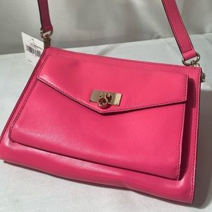 Kate Spade pink leather handbag